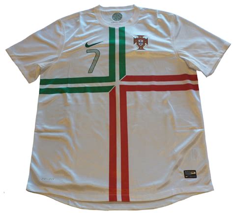 ronaldo white portugal jersey